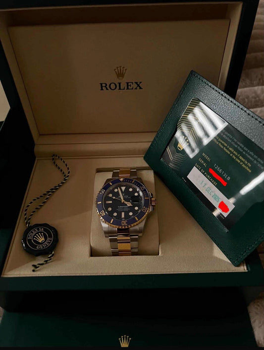 Rolex Submariner Steel And Yellow  Gold  41mm 2025 Year Brand New With Box And Paper Ref: 126613LB