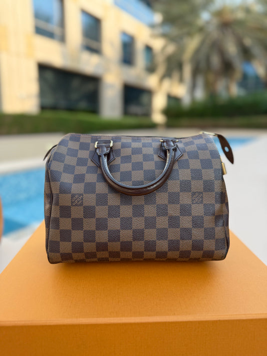 Louis Vuitton Speedy 25 Damier Ebene