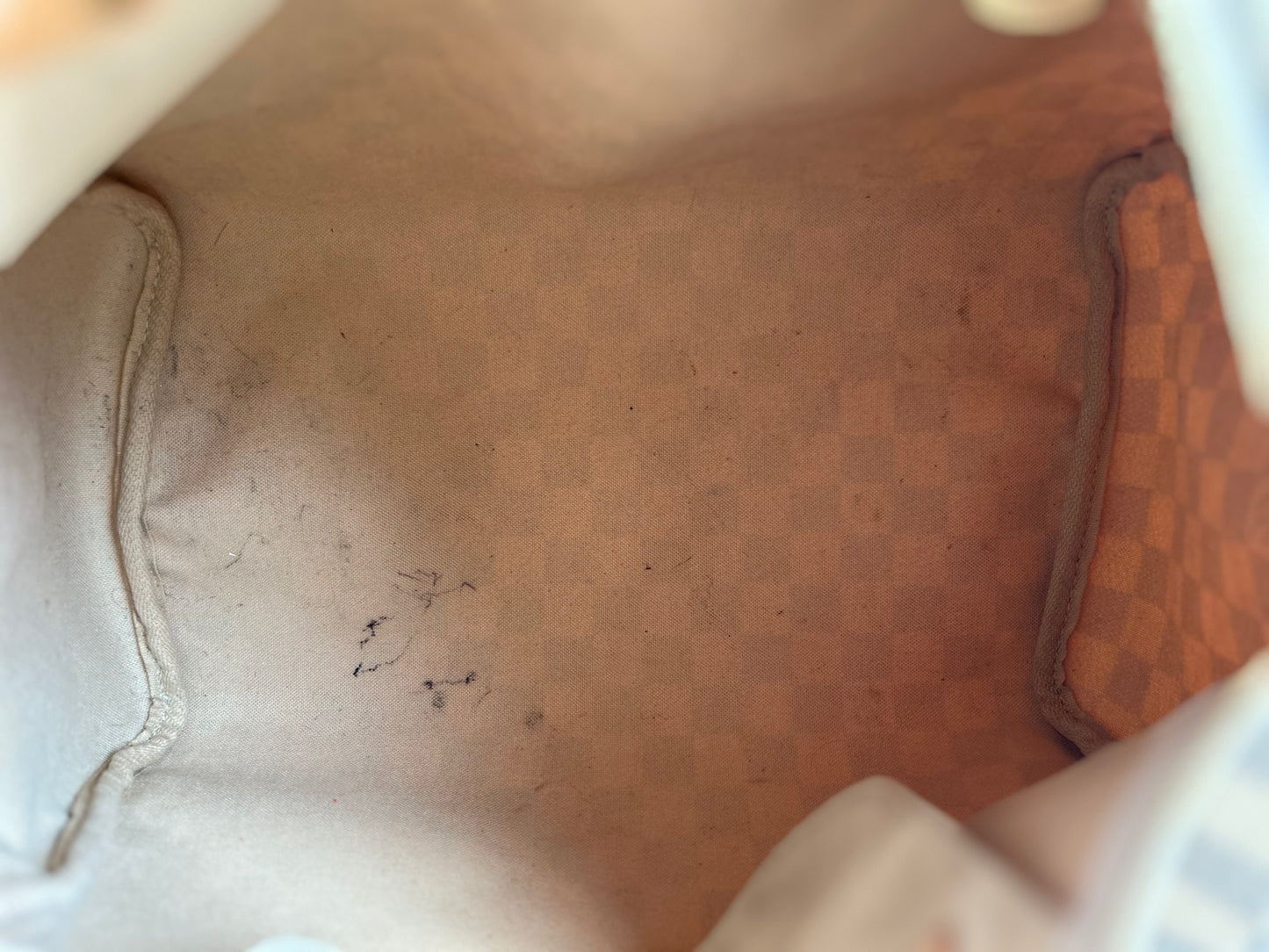 Louis Vuitton Damier Azur Canvas Speedy 30 |used|