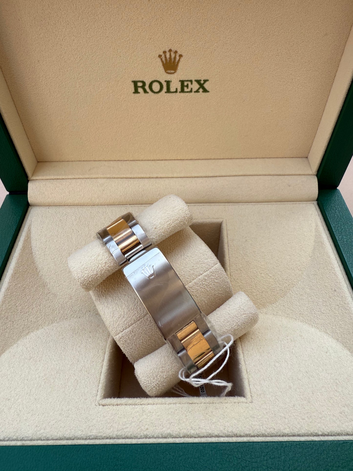 Rolex Date 34mm Steel/Gold 15223 Only Watch With Box