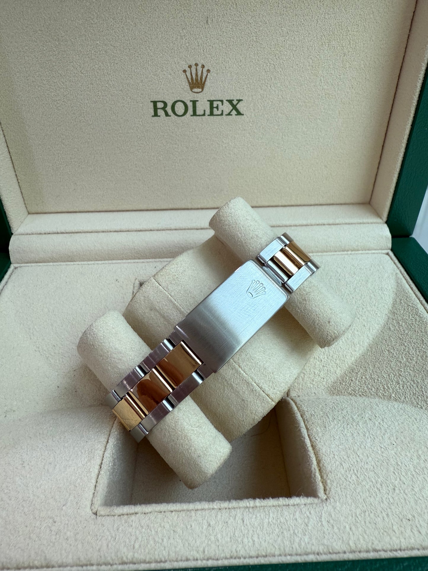 Rolex Date 34mm Steel/Yellow Gold Unisex Automatic Vintage 1505 From 1987