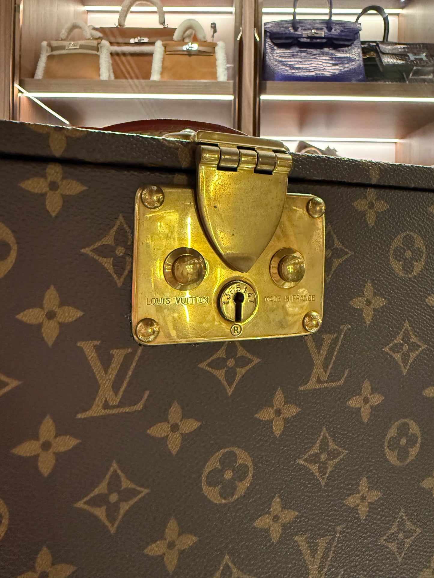 Louis Vuitton Wine Trunk Monogram Canvas M21830