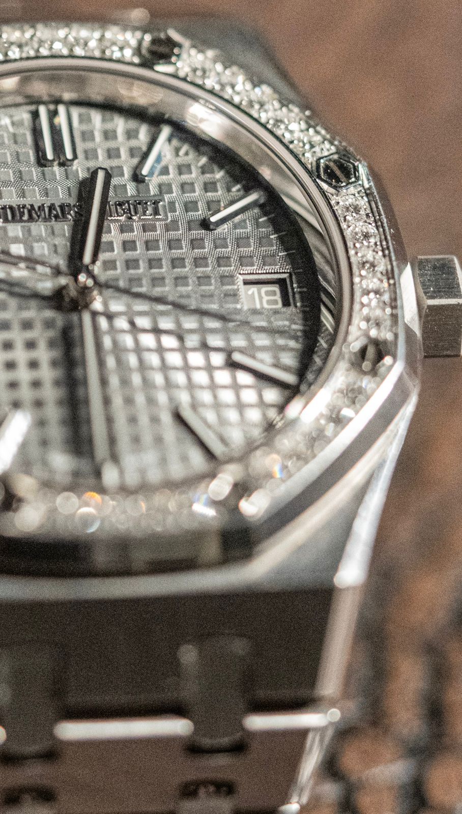 Audemars Piguet 15551ST.ZZ.1356ST.06 Ladies 37mm With Diamonds Used Full Set
