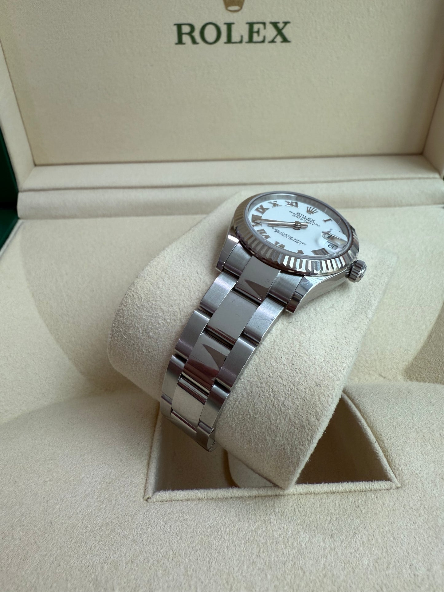 Rolex Ladies Datejust 31mm Steel Automatic 278274 2025 Used Full Set