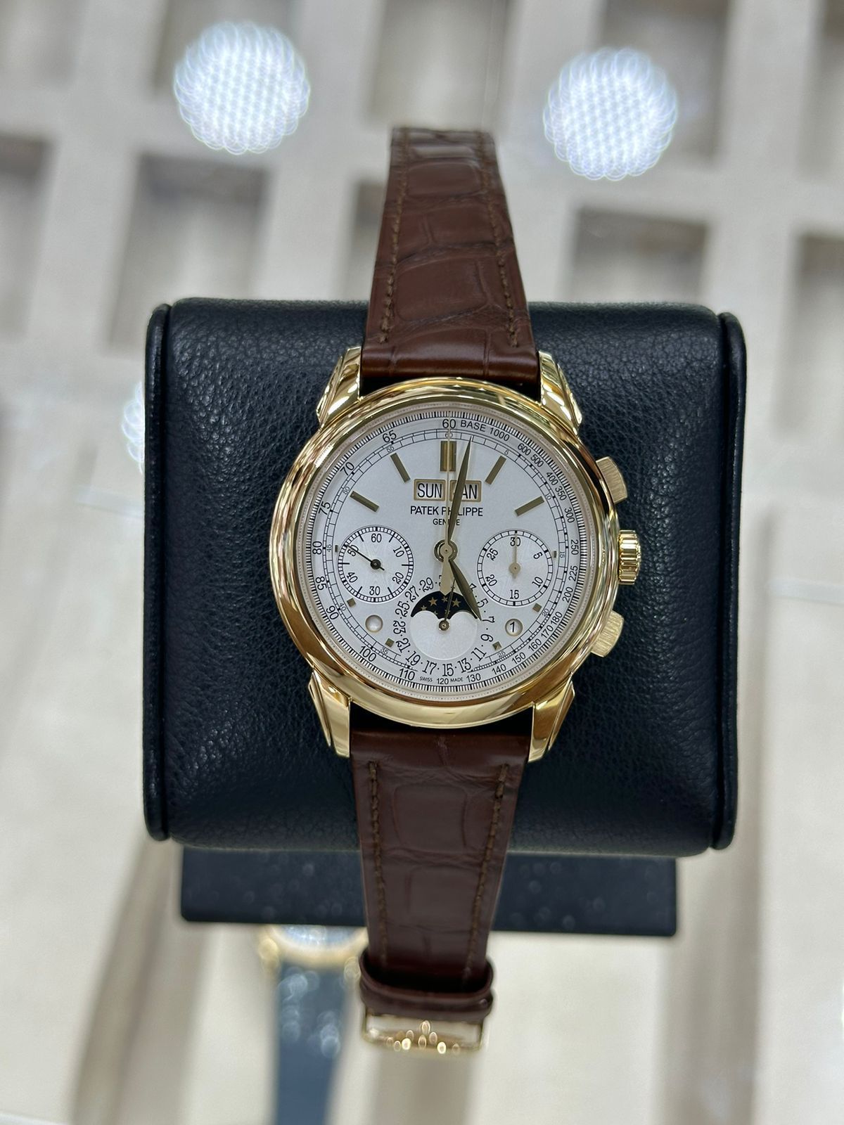 Patek Philippe 41mm Chronograph Perpertual Calendar Yellow Gold Manual Winding 2025 New Full Set Ref:5270J