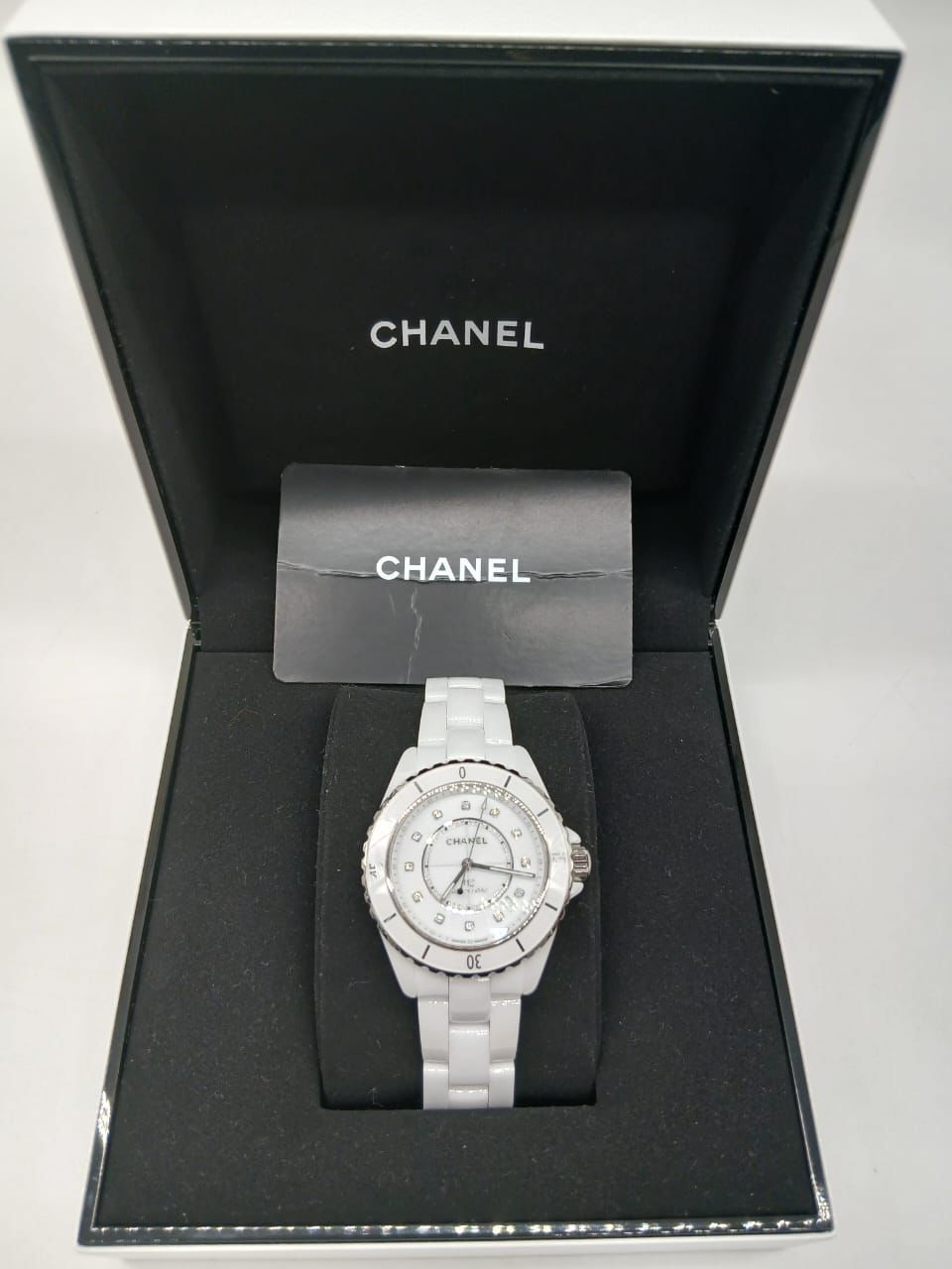 Chanel J12 Ladies 2025 Full Set Used 38mm Ceramic Automatic H5705