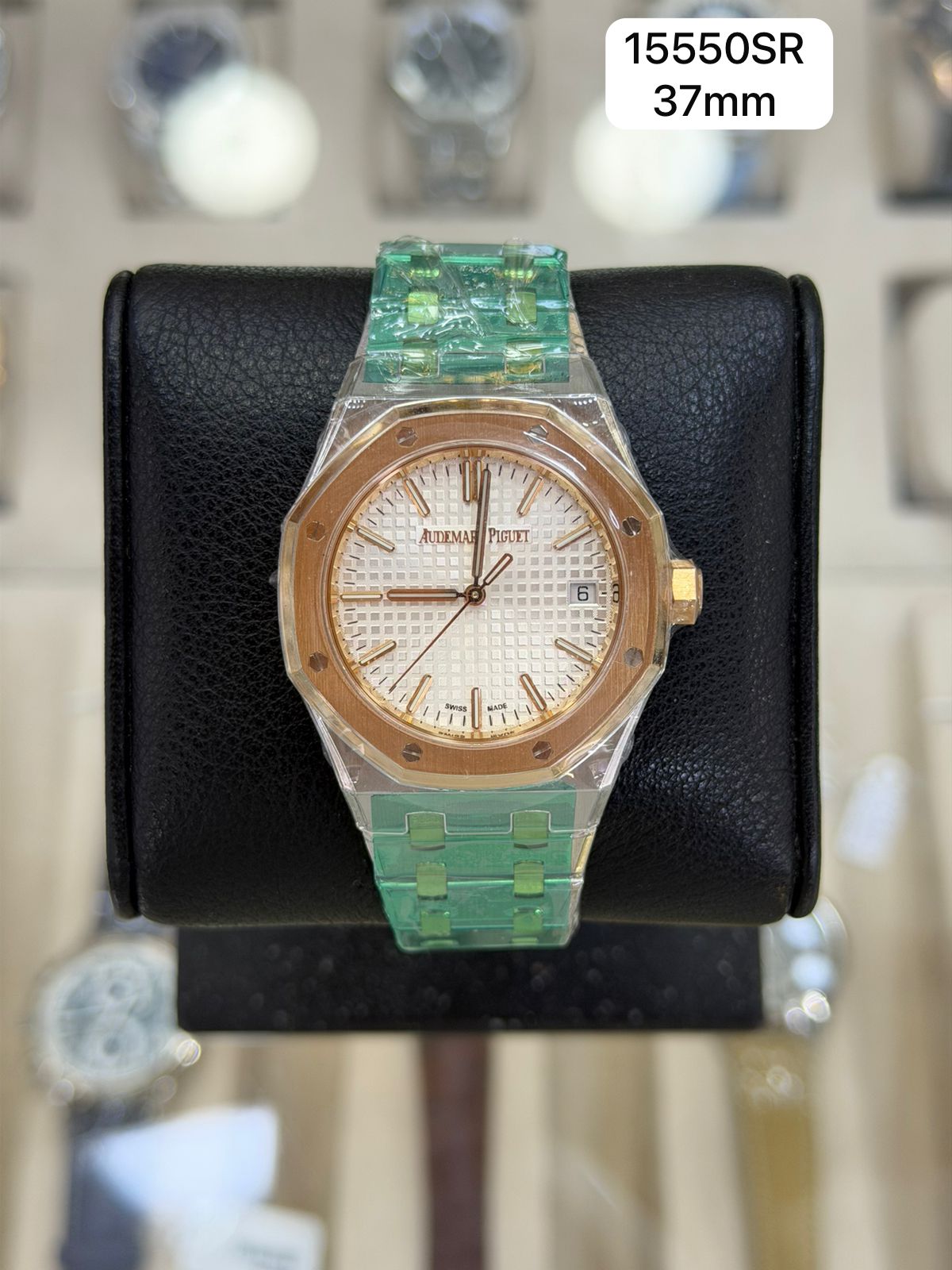 Audemars Piguet Royal Oak Selfwinding 37mm Silver Dial Stainless Steel and Rose Gold New 2025 Full Set Ref:1555SR.OO.1356SR.02