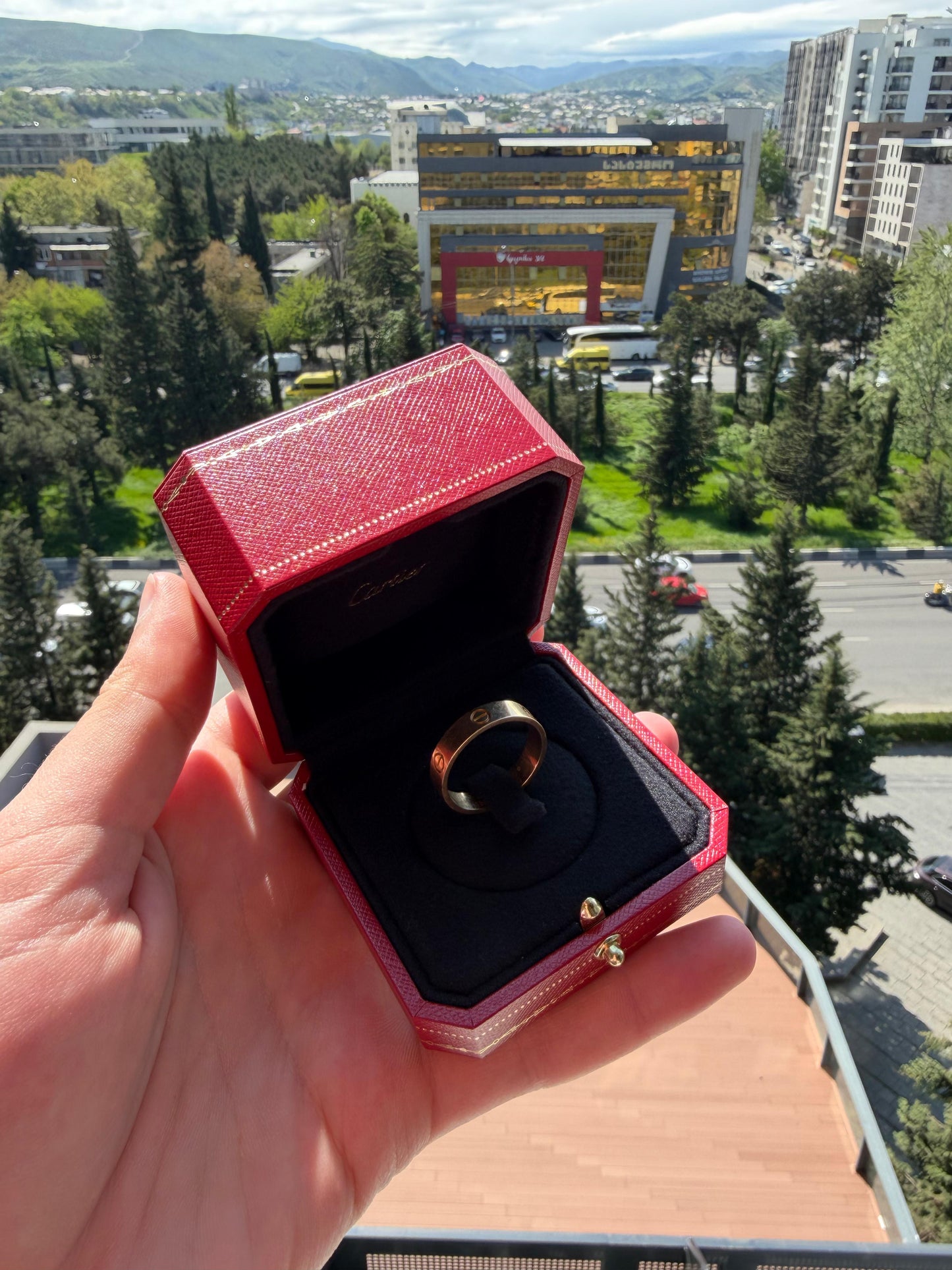 Cartier Love Ring 70 (20EU) Size 18K Yellow Gold 2023 Year With Box And Paper