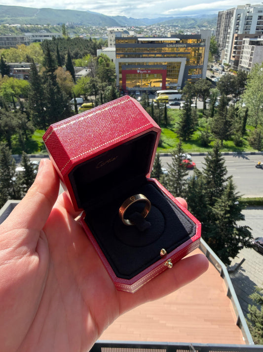 Cartier Love Ring 70 (20EU) Size 18K Yellow Gold 2023 Year With Box And Paper
