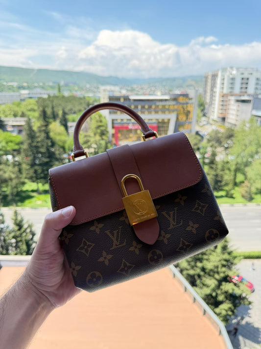 Louis Vuitton Caramel Monogram Canvas Locky BB Bag