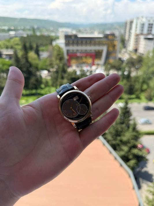 A. Lange & Söhne 115.031 Used 42mm 18K Rose Gold Only Watch Manual Winding
