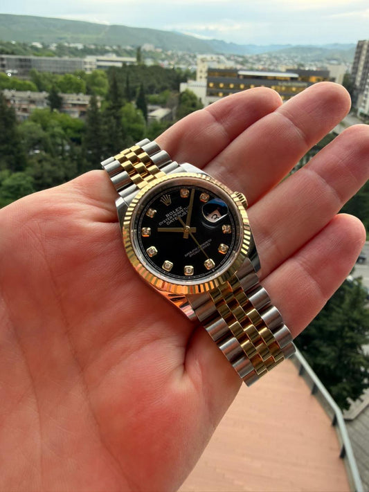 Rolex Unisex Datejust 36mm 126233-0021 Steel/Gold 2024 Full Set