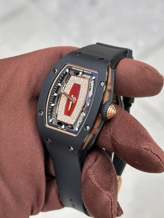 Richard Mille-RM07-01 Jasper Black  Like New Condition 2025 Year Complete Set