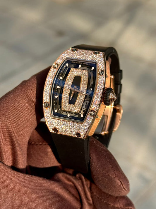Richard Mille-RM07-01 Snow ❄️ Rose  Onyx   
Brand New 2025 Year Complete Set