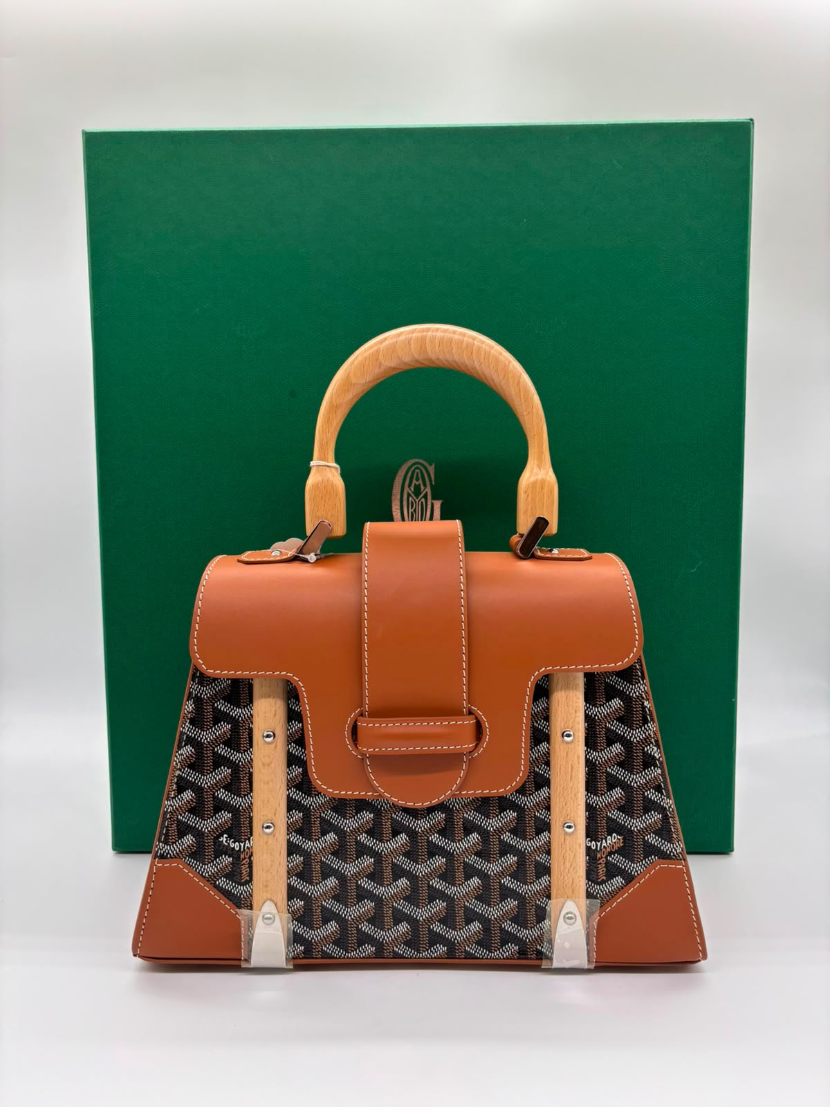Goyard Saigon PM Bag In Monogrammed Goyardine Canvas
Unused Inclusions:Box And Dustbag
