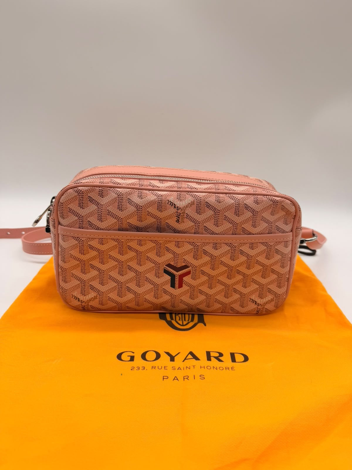 Goyard Cap-Vert PM Bag In Powder Pink Excellent Condition
comes With Dust Bag