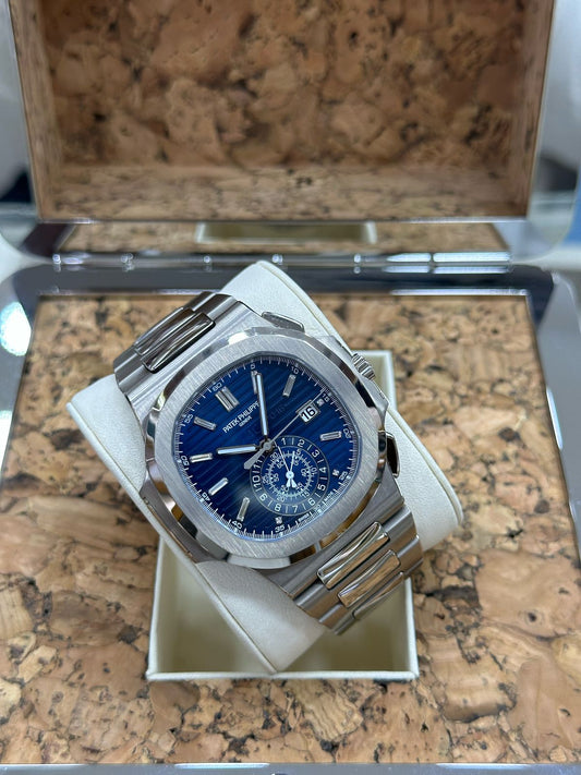 Patek Philippe Nautilus 5976/1G-001 44mm Limited Edition White Gold Anniversary 2016 Used Full Set