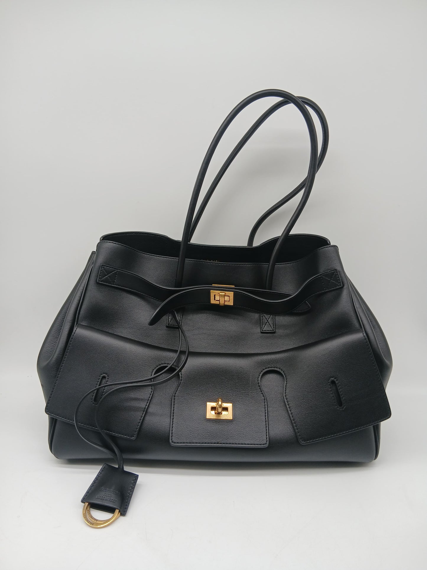 Balenciaga Bel Air Black leather bag DB