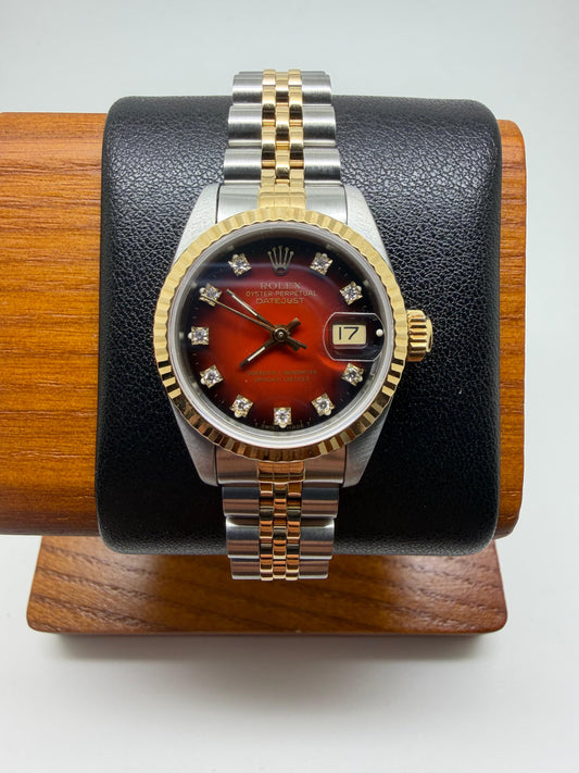 Rolex Datejust 26mm Steel and Gold No Box No paper 69173 Used