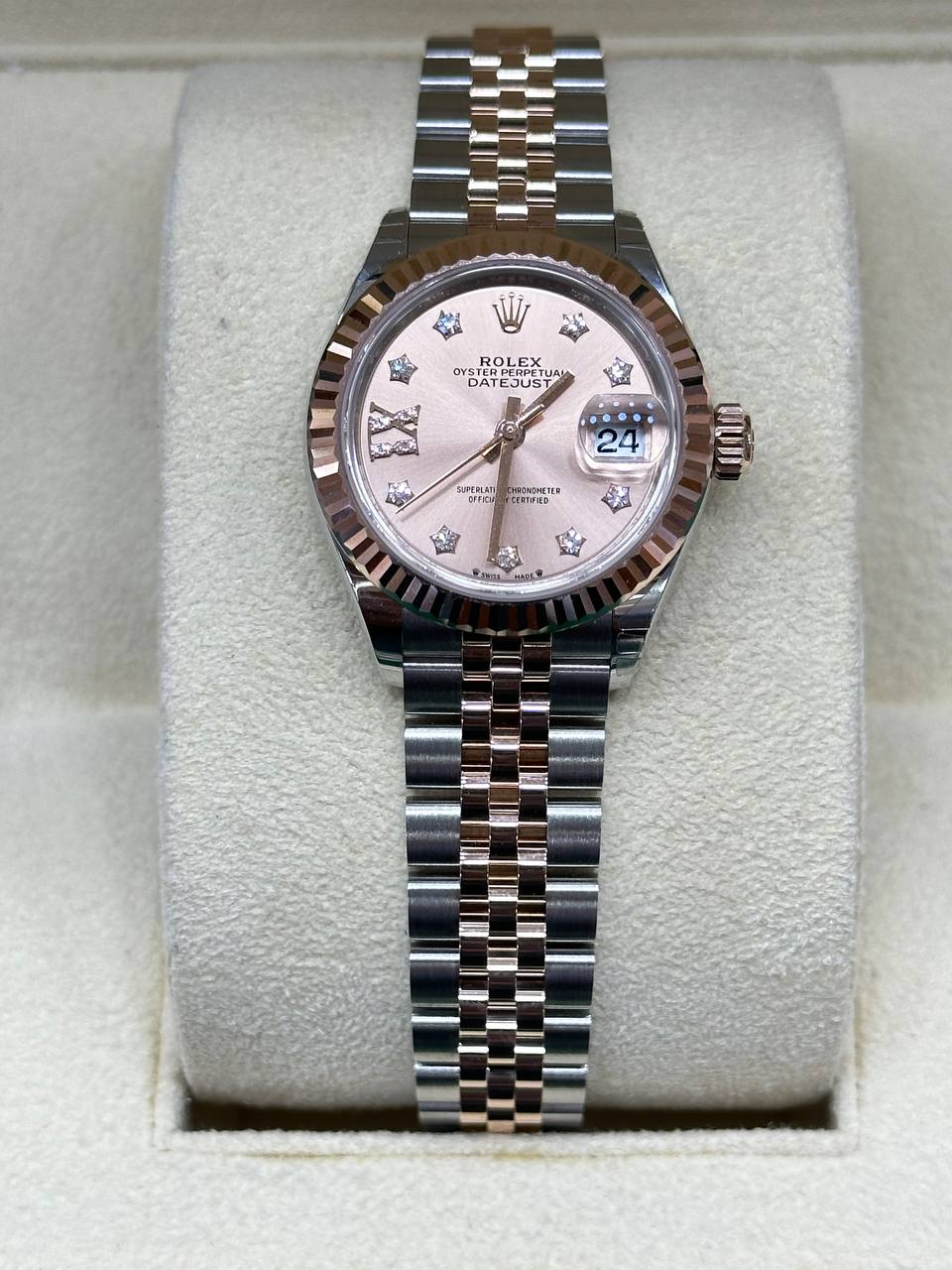 Rolex Ladies Datejust 28mm Steel/Gold 279171 With Diamonds 2024