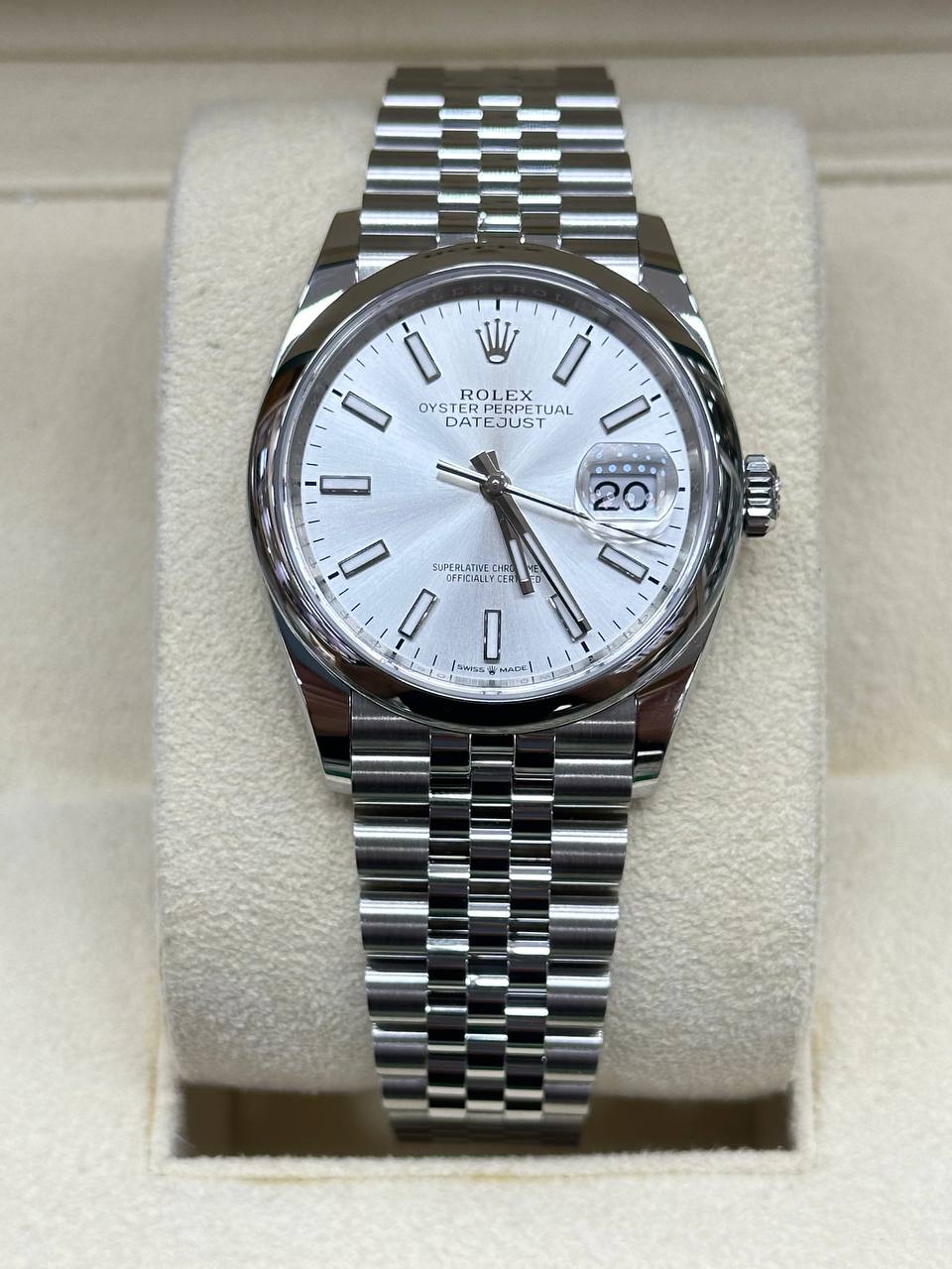 Rolex Unisex Datejust 36mm Steel Automatic 126200. 2024