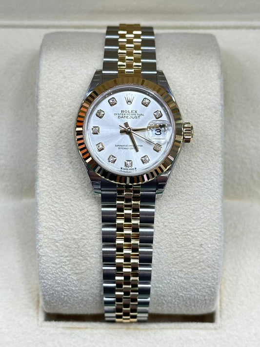 Rolex Ladies Datejust 28mm Steel/Gold With Diamonds 279173 Automatic 2024