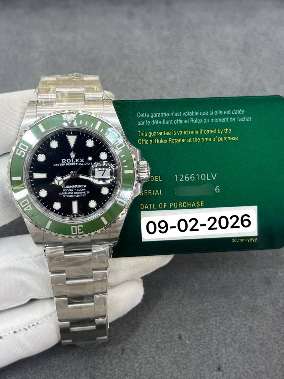 Rolex Submariner 41mm Starbucks Black Dial Steel Date Brand New 2026 Year Full Set 126610LV