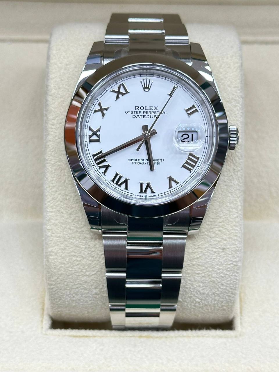 Rolex Men’s Datejust 41mm Steel 126300 Automatic New 2024