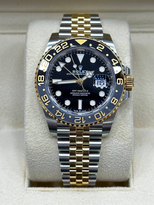 Rolex Men’s GMT Master II 126713GRN 40mm Automatic Steel/Gold New 2024