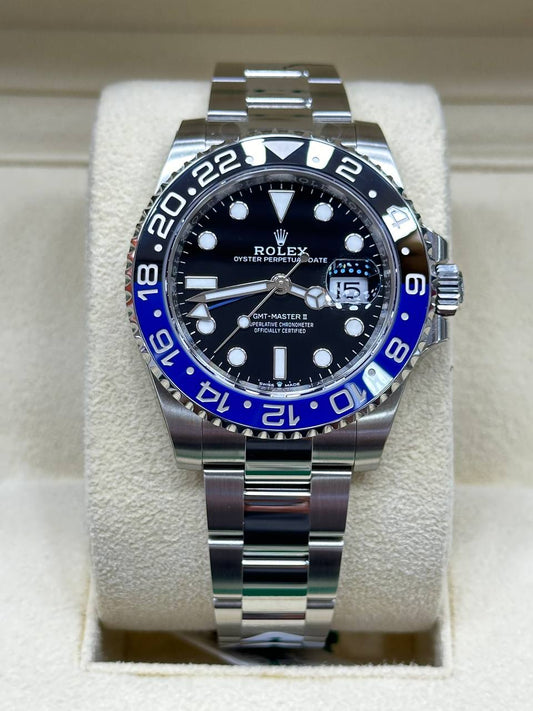 Rolex Men’s GMT Master II Batman 126710BLNR 40mm Steel Automatic 2024 New