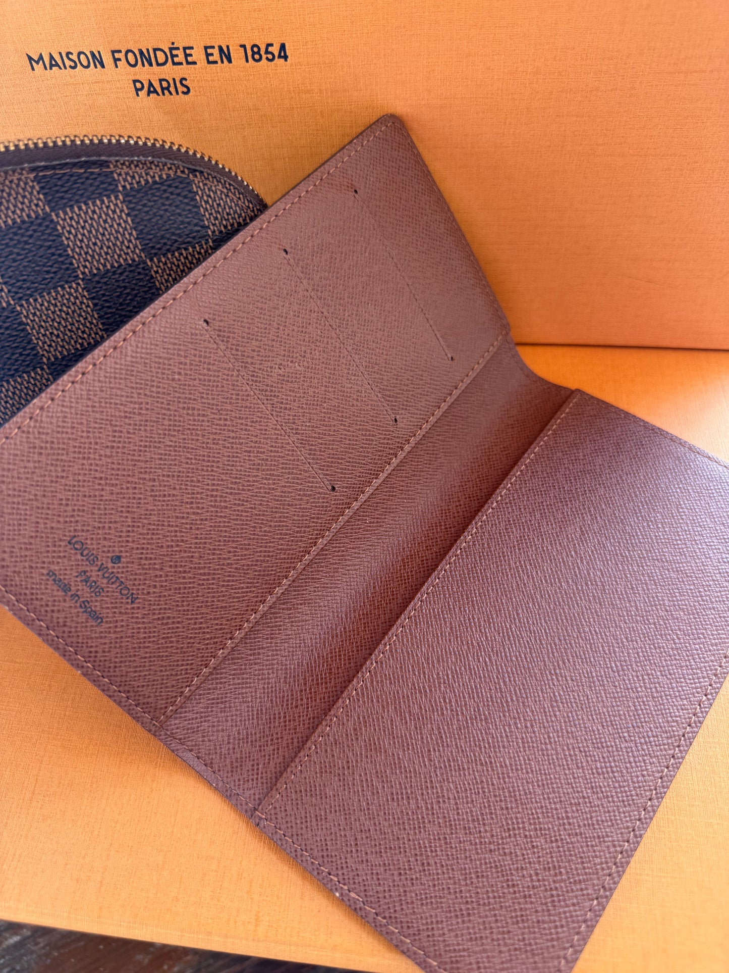 Louis Vuitton Cosmetic Pouch & Passport Case Monogram