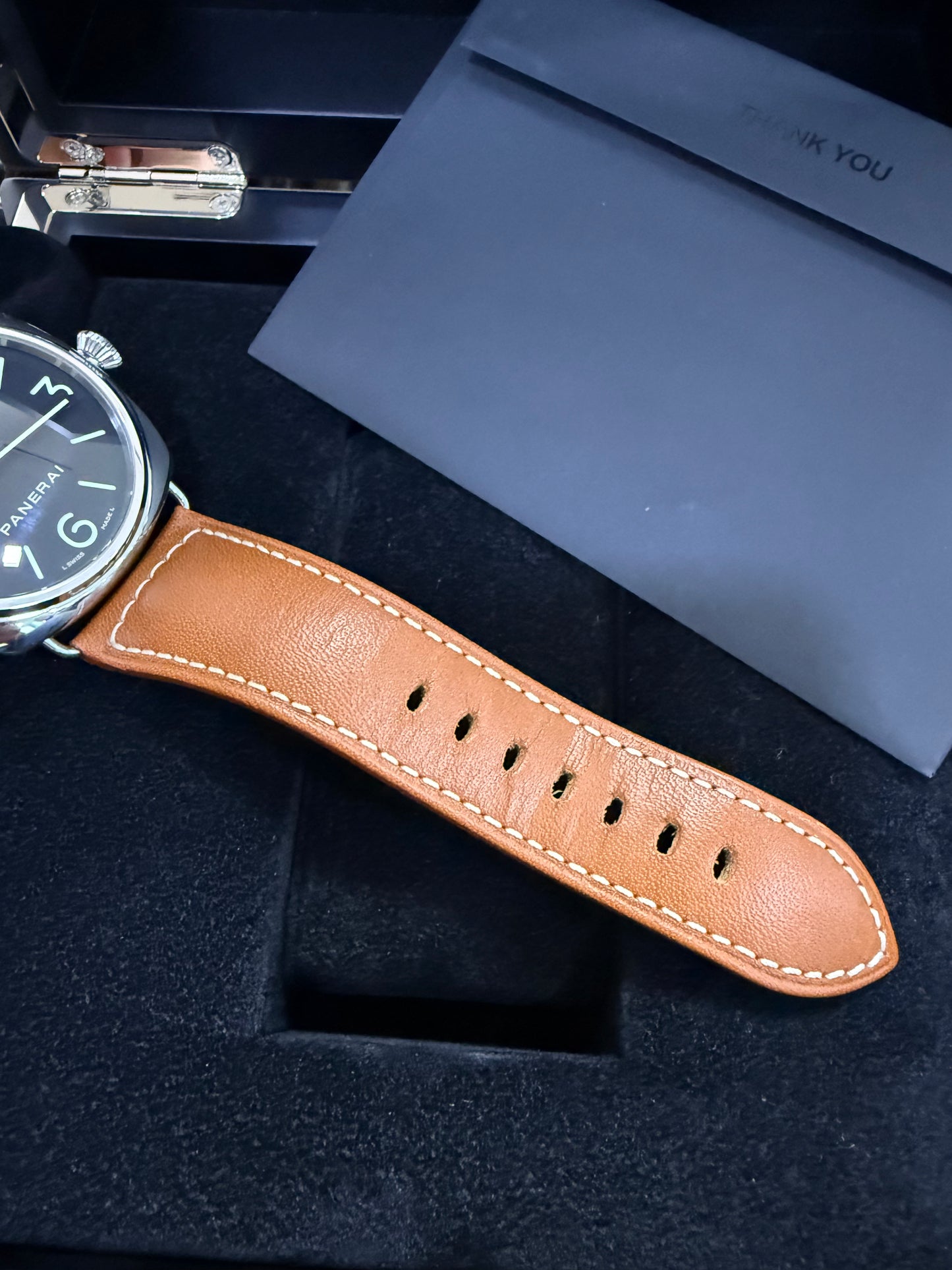 Panerai Radiomir Black Seal 44mm Stainless Steel Manual Winding PAM00183 2016 Year Full Set. Like New