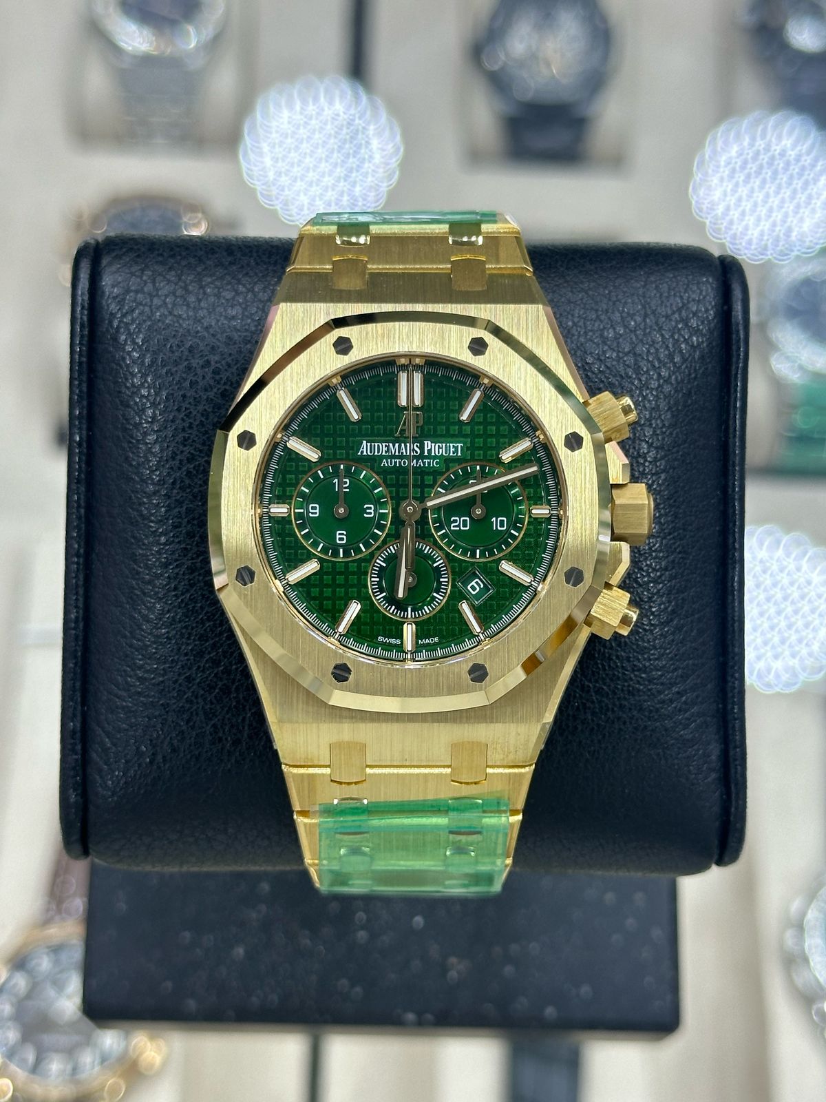 Audemars Piguet Royal Oak Selfwinding Chronograph 26331BA.OO.1220BA.02 41mm Green New 2025 Full Set Limited