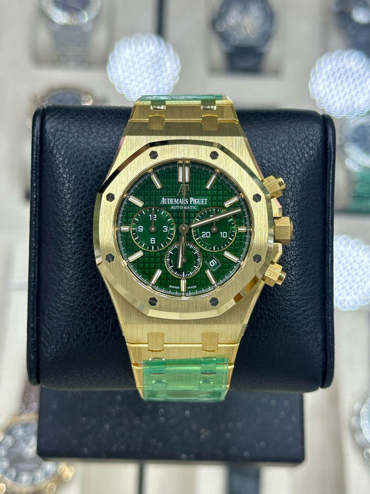 Audemars Piguet Royal Oak Selfwinding Chronograph 26331BA.OO.1220BA.02 41mm Green New 2025 Full Set Limited