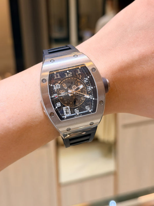 Richard Mille Skeleton Watch RM 010 Titanium 2026 Year New
